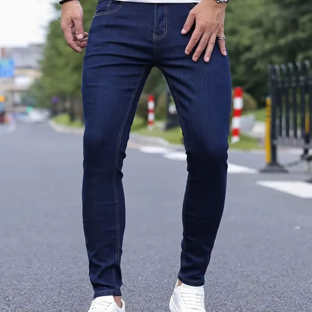 Men's Classic Skinny Slim Fit Jeans