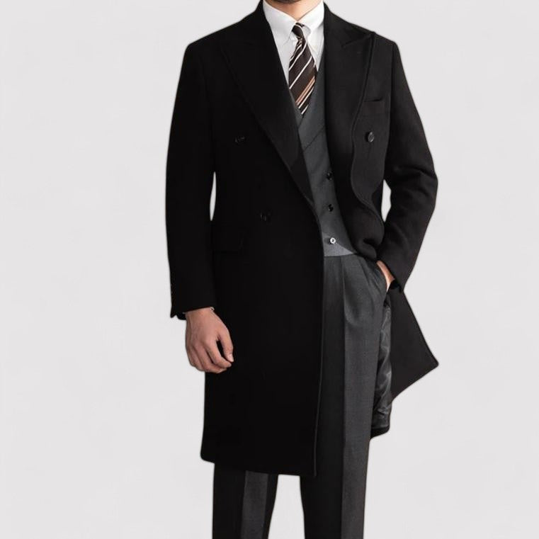 Ancien | Men's Old Money Double Breasted Coat