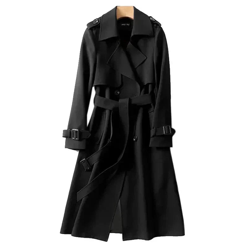 Weatherproof Elegant Trench Coat for Women