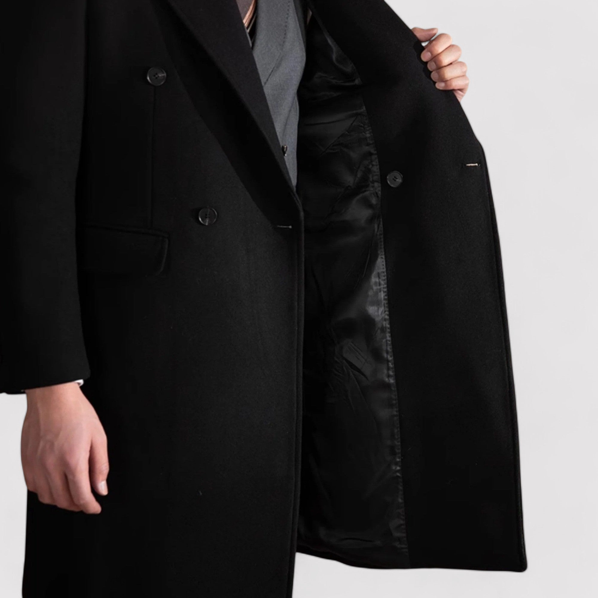 Ancien | Men's Old Money Double Breasted Coat