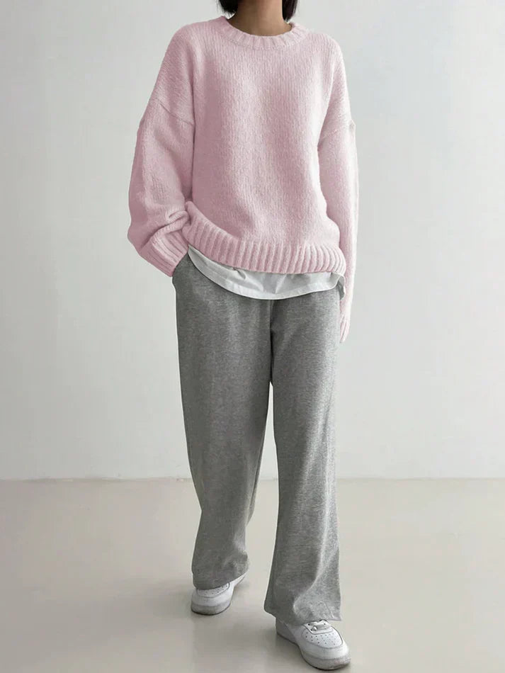 Pink monochrome sweater