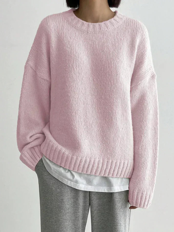 Pink monochrome sweater