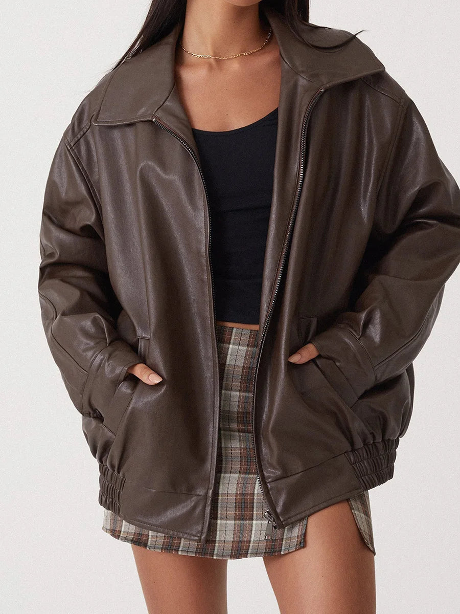 Yume - Oversized Bomber Jacket