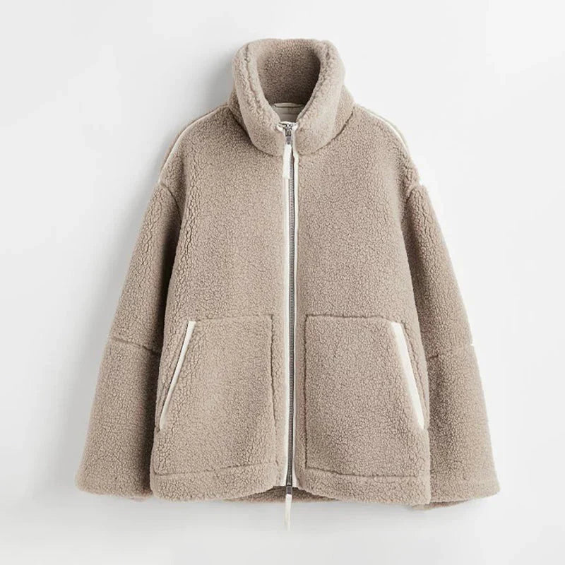 Luna - Warm Oversized Teddy Coat