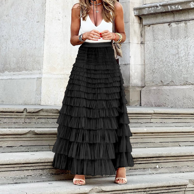 Elegant Pleated Skirt