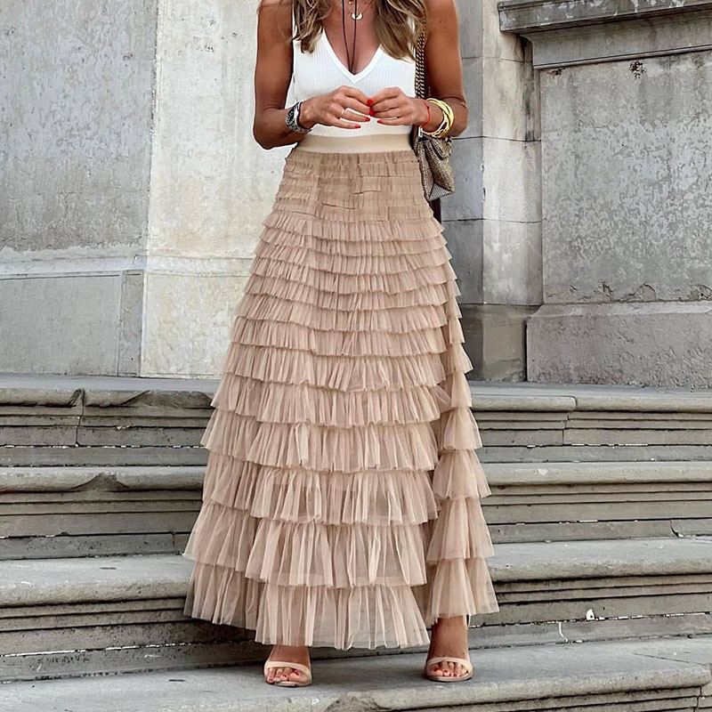 Elegant Pleated Skirt