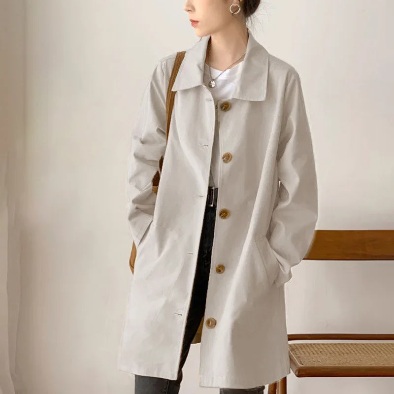 Alfa - Women's Trendy Trench Coat