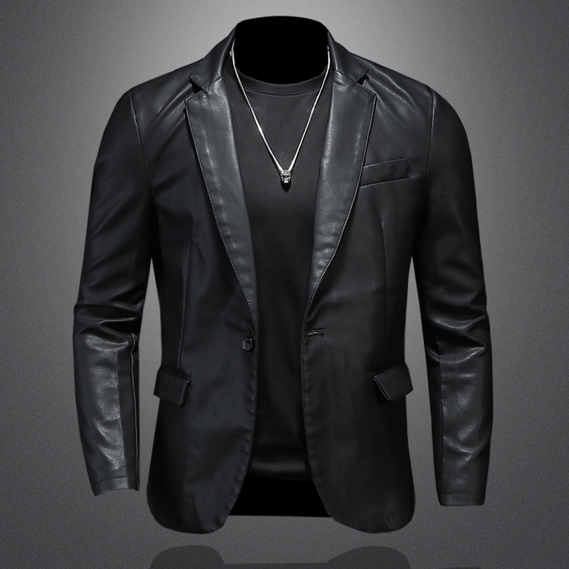 Elegant leather jacket