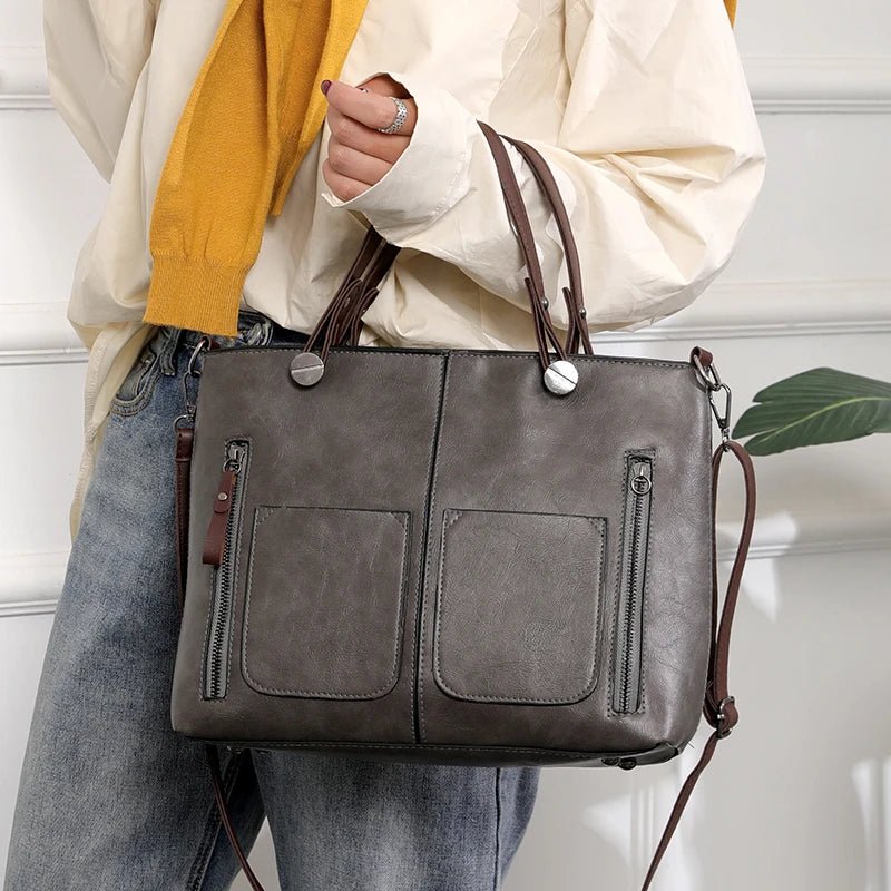 Dual Handle Shoulder Bag