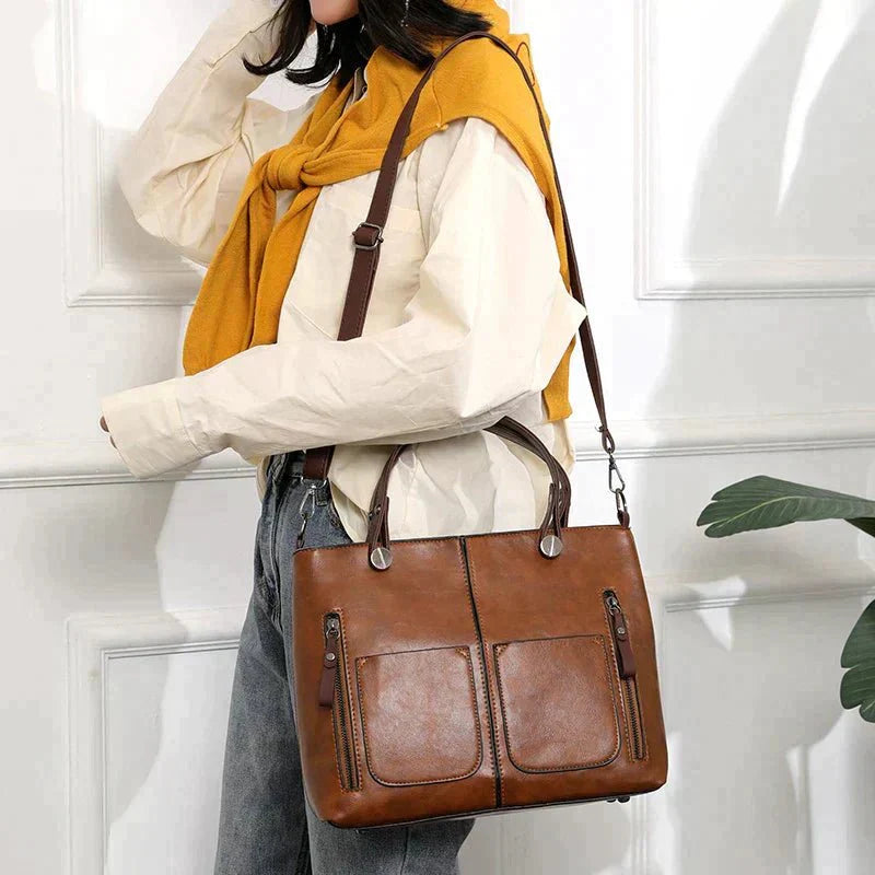 Dual Handle Shoulder Bag