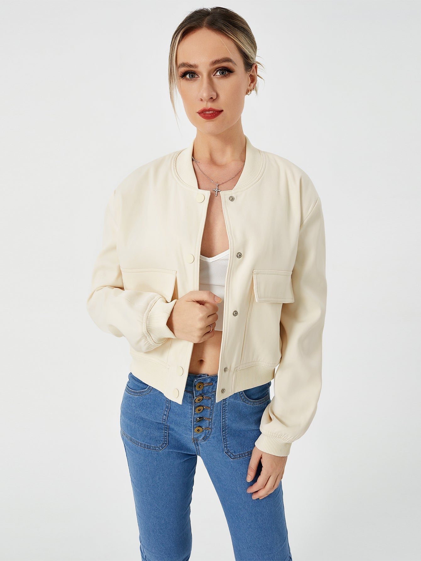 Women's Thin Bomber Jacket