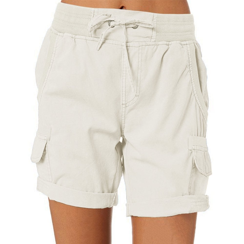 Elegant shorts with high waist