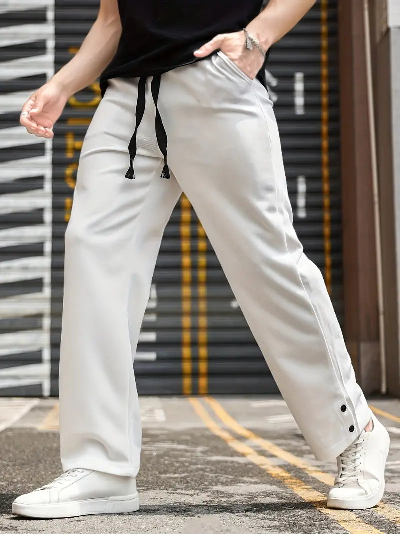 Casual, Loose fit, Trendy Straight leg sweatpants