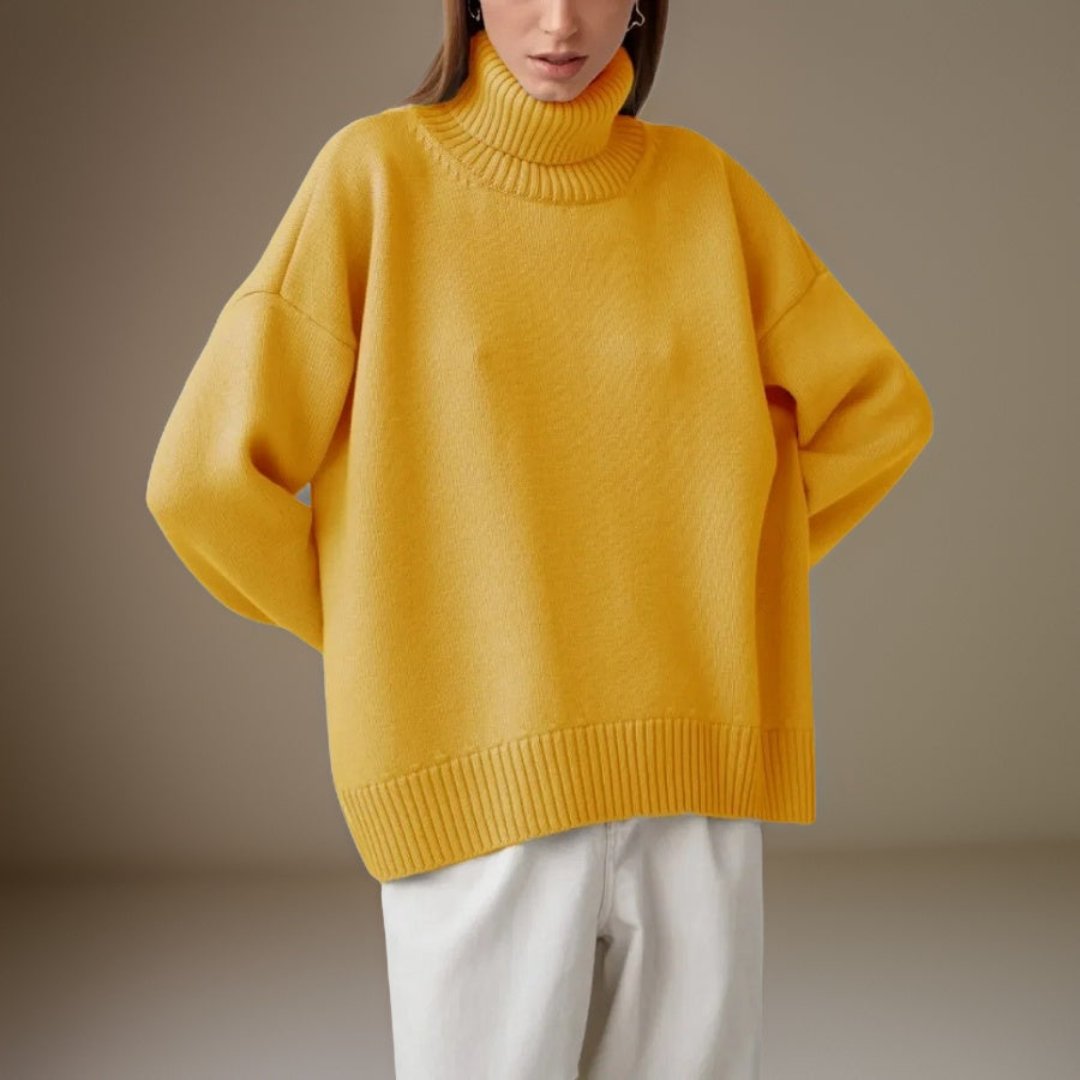 Giay | Warm Oversized Turtleneck Sweater for Women