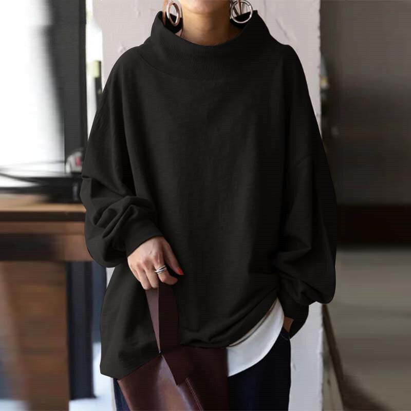 Women's cashmere jumper: long-sleeved and elegant