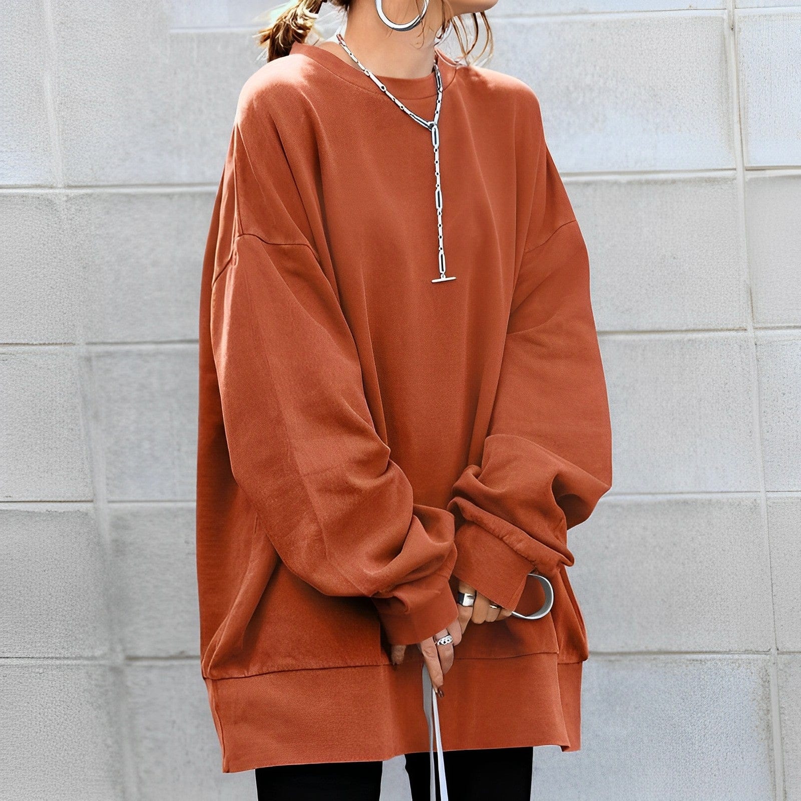 Women's Oversized Winter Sweatshirt