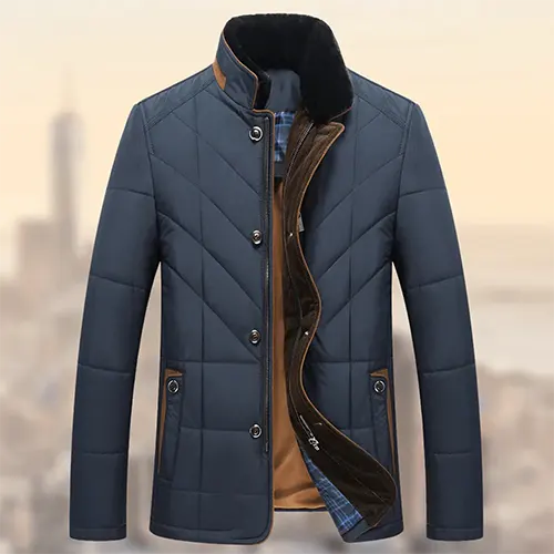 Evert | Winter Quilted Warm Jacket for Men