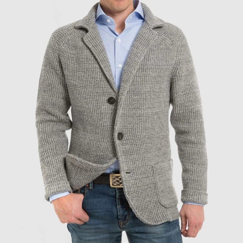 Fashionable long-sleeved jacket for men