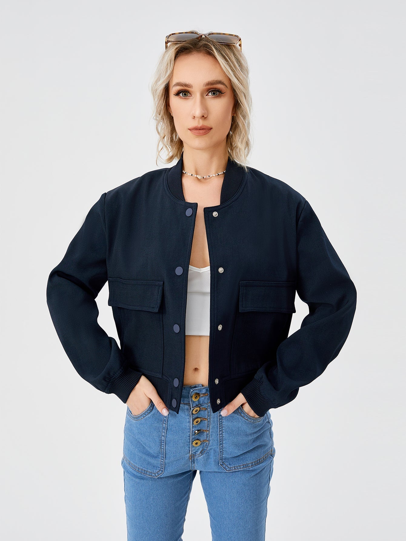 Women's Thin Bomber Jacket