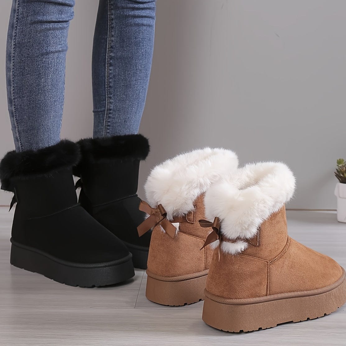 Comfortable & Warm Plush Boots