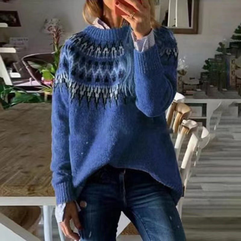 Fair Isle Knit Sweater