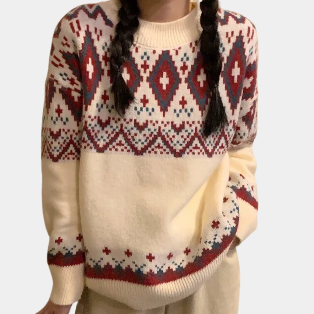 Fair Isle Knit Sweater