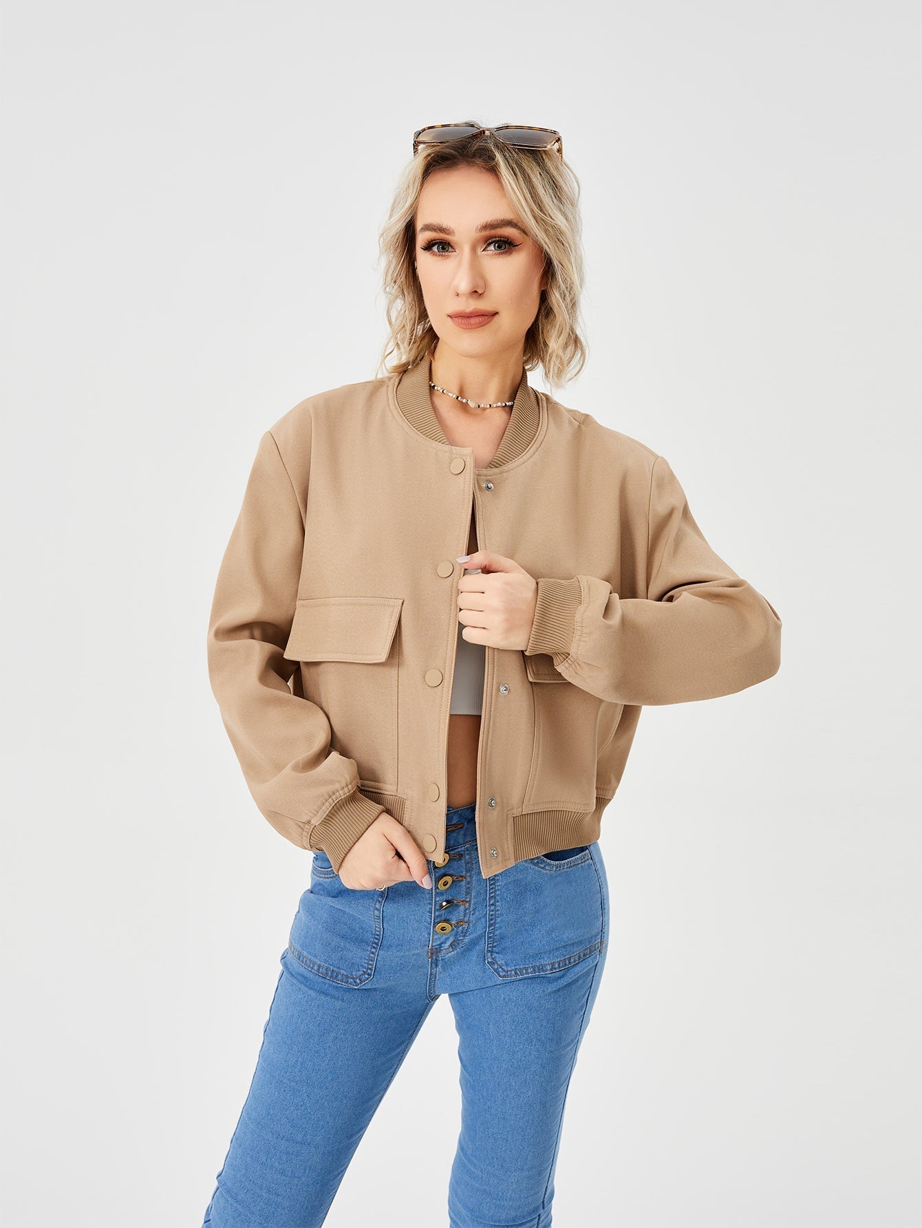 Women's Thin Bomber Jacket