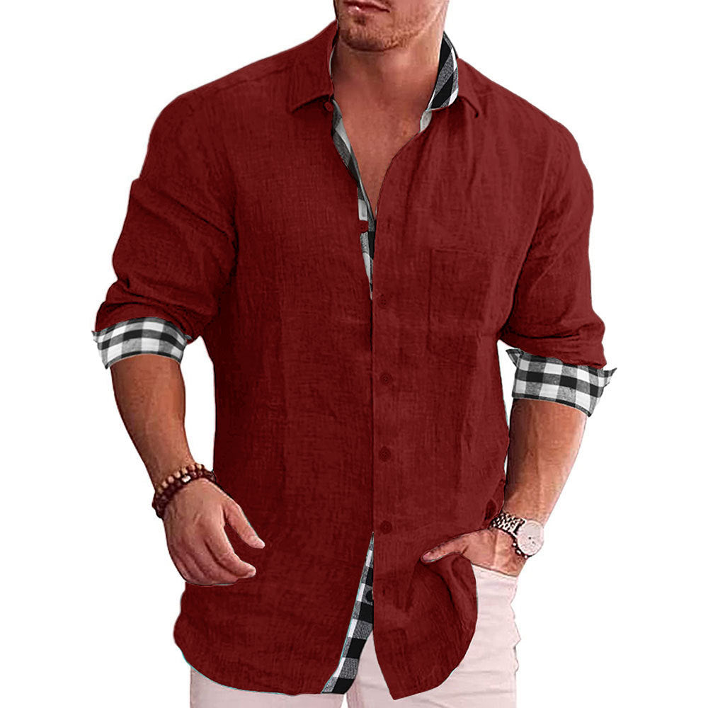 Summer shirt with buttons and pockets