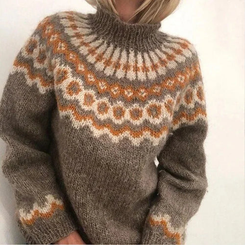 Marianella™ - High Neck Knitted Sweater