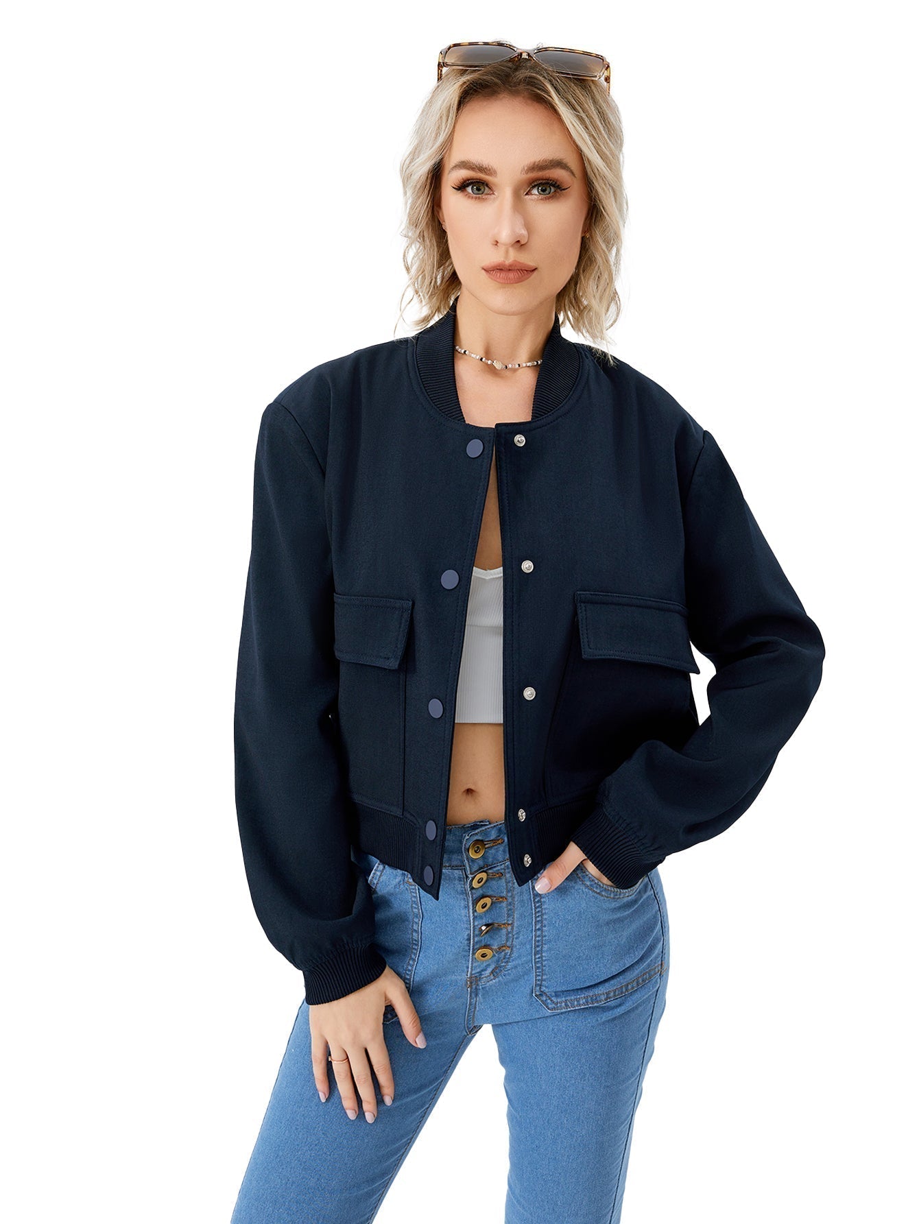 Women's Thin Bomber Jacket