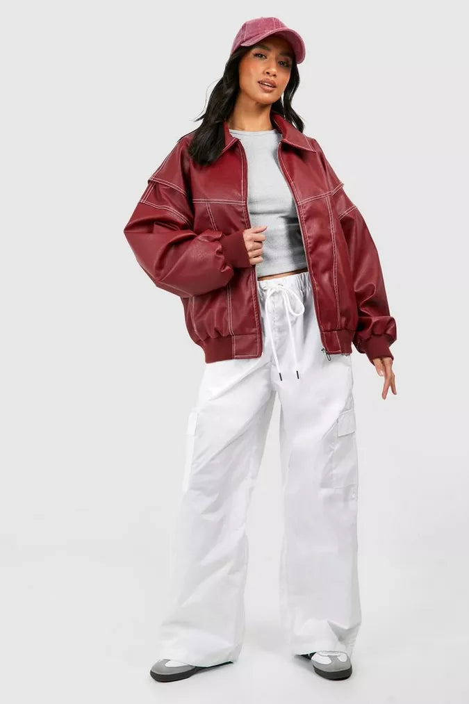 Oversized women's jacket