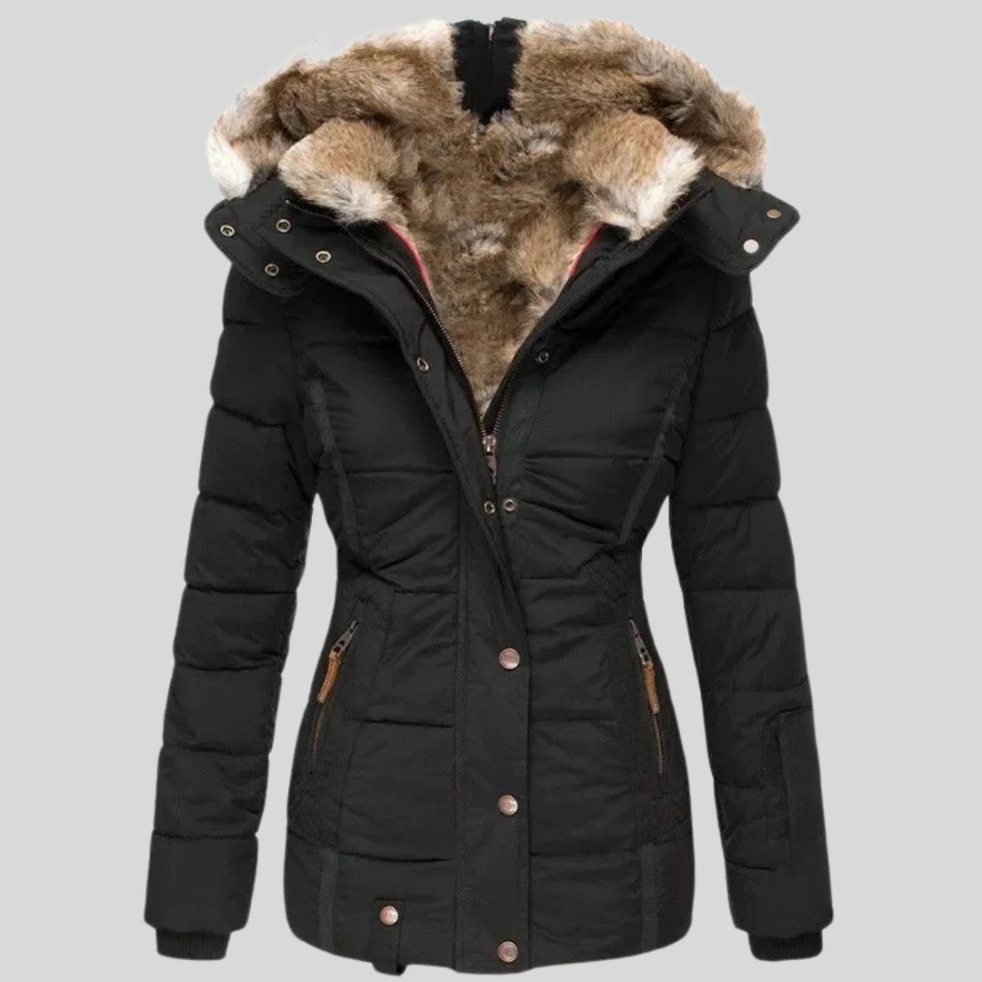 Fur-Lined Puffer Jacket