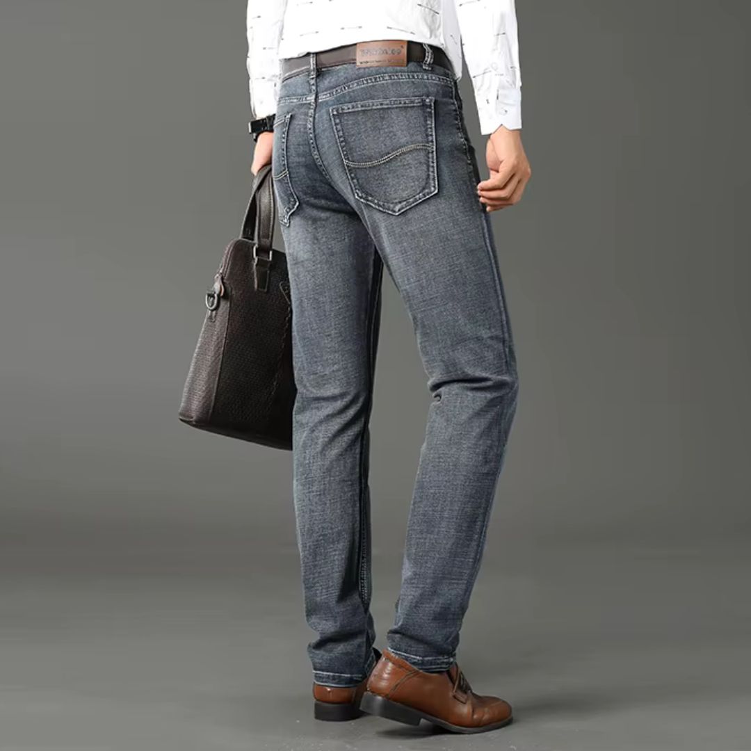 Men's Business Casual Stretch Jeans