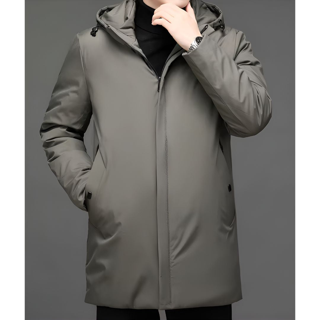 Men's Hooded Cotton-Padded Winter Jacket