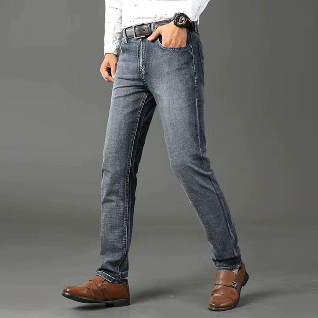 Men's Business Casual Stretch Jeans