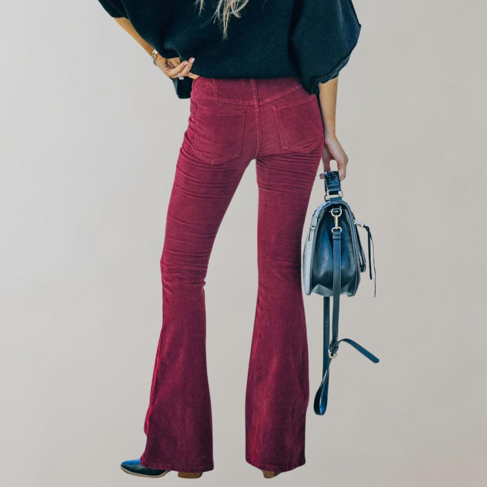 High-Waist Flare Pants