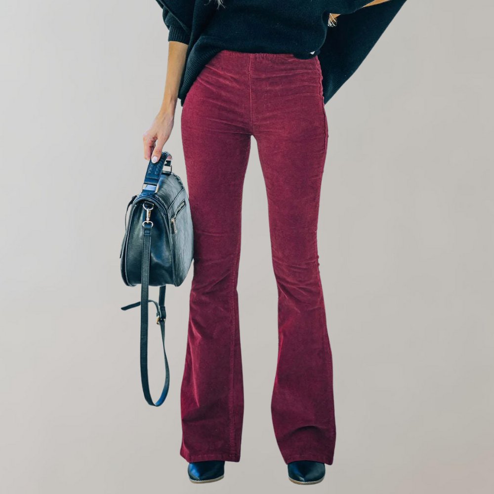 High-Waist Flare Pants