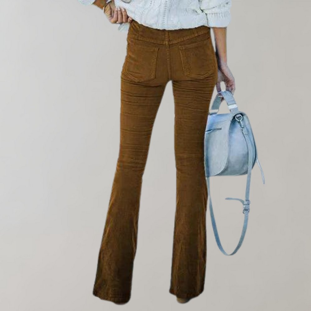 High-Waist Flare Pants