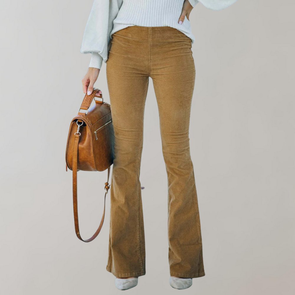 High-Waist Flare Pants