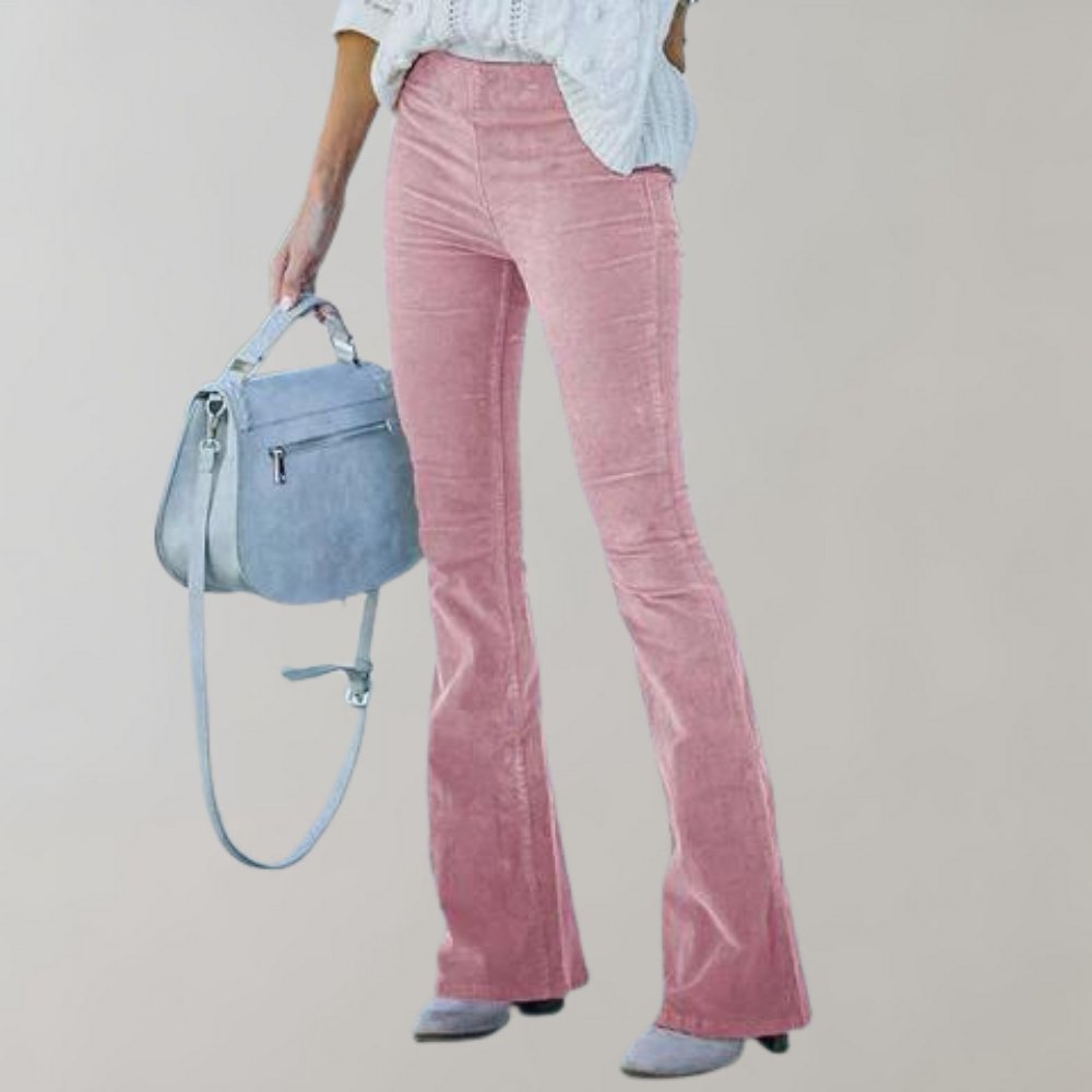 High-Waist Flare Pants