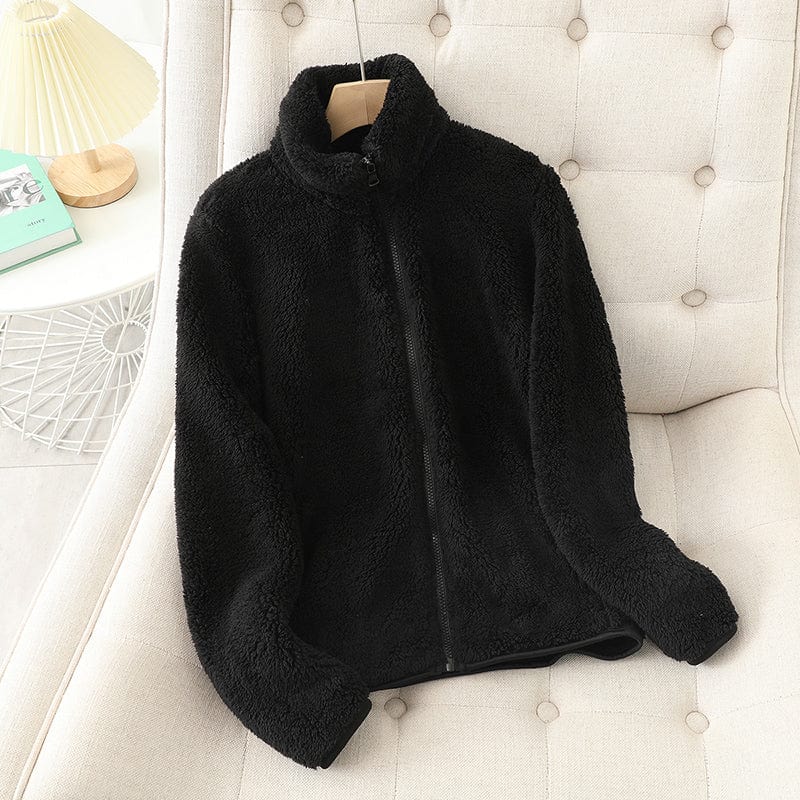 Cozy Fleece Cardigan for women