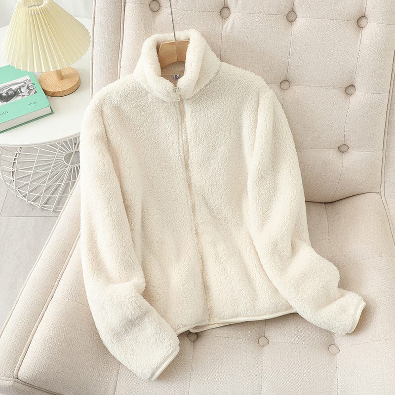 Cozy Fleece Cardigan for women