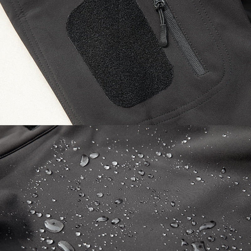 Waterproof military jacket and trousers