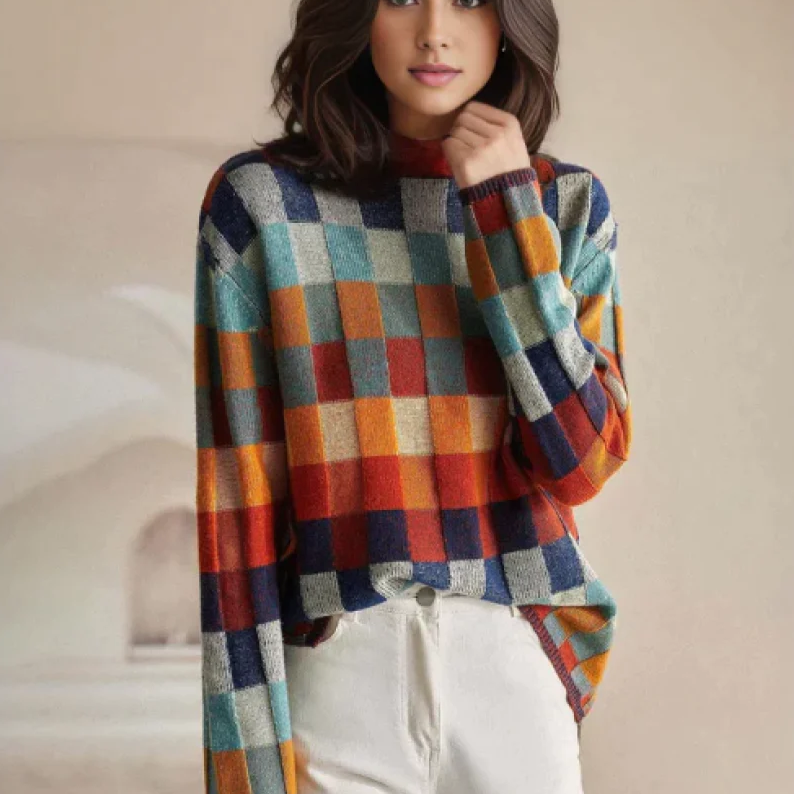 High-Neck Sweater for women