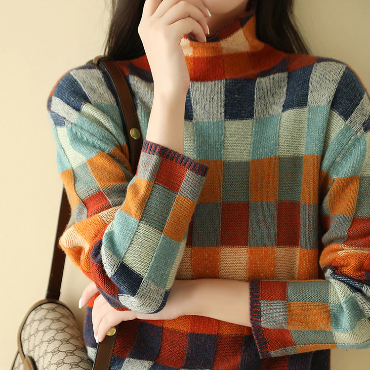 High-Neck Sweater for women