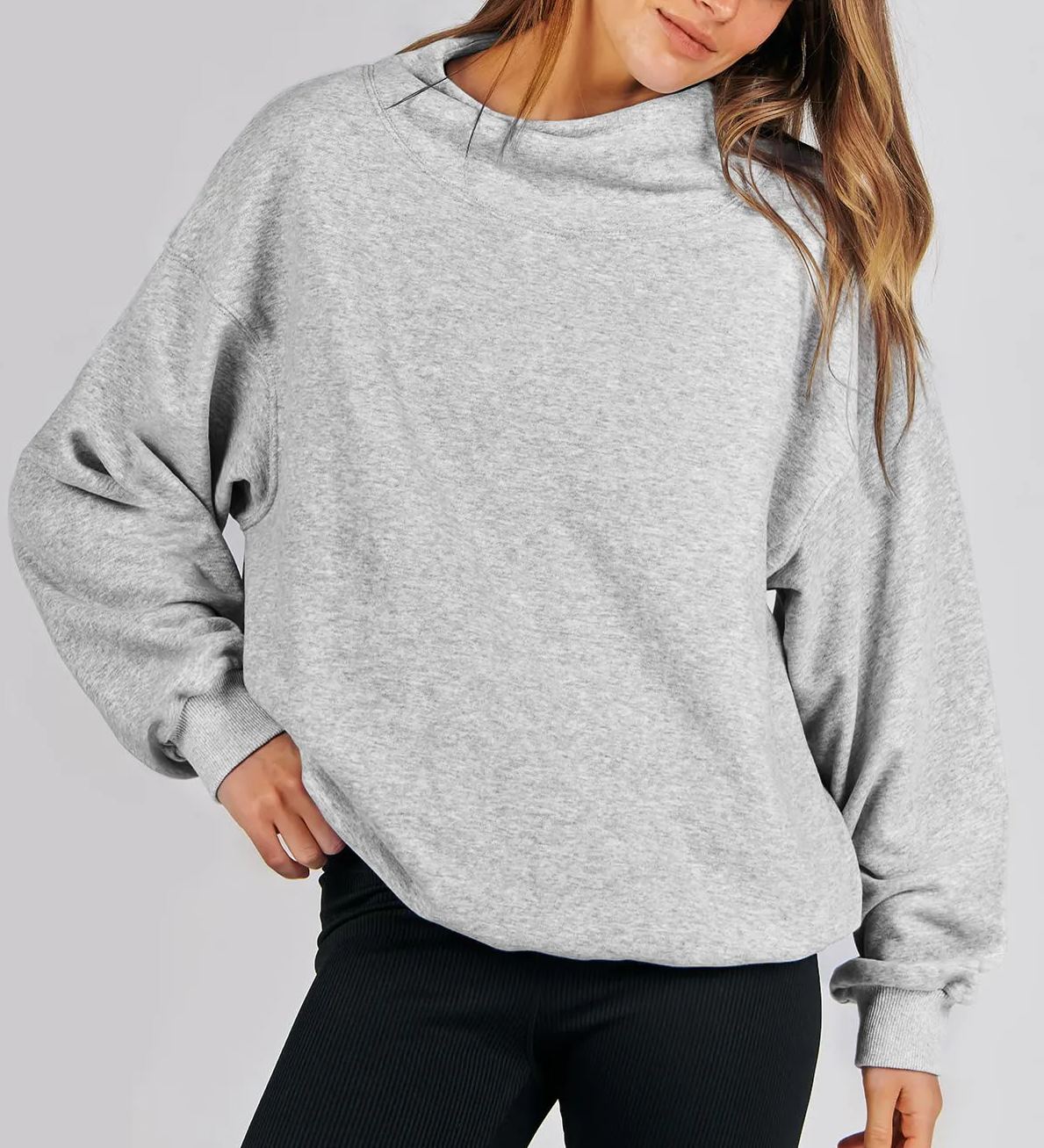 Kathy™ - High Neck Sweatshirt