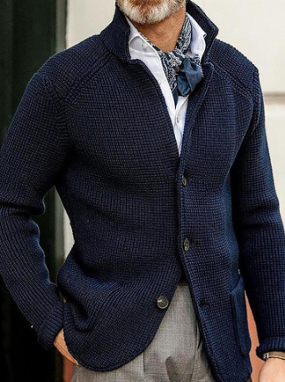 Elegant cardigan for men