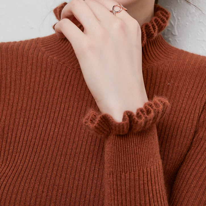 Nina™ - Cashmere Turtleneck Jumper