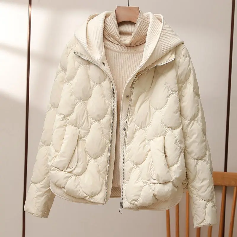 Elegant puffer jacket for women