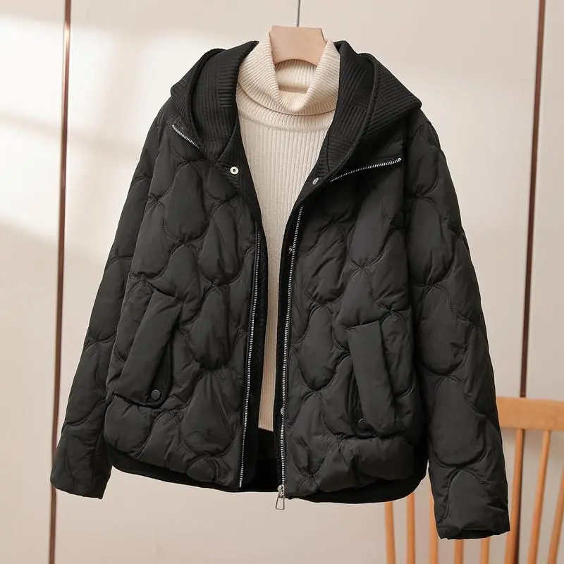 Elegant puffer jacket for women